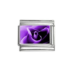 Purple Rose Italian Charm (9mm)