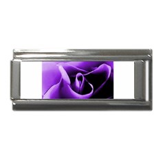 Purple Rose Superlink Italian Charm (9mm)