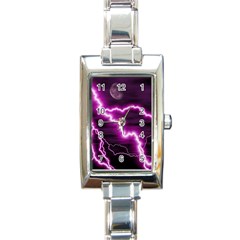 Purple Lightning Classic Elegant Ladies Watch (rectangle)