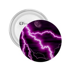 Purple Lightning Regular Button (round) by PurpleVIP