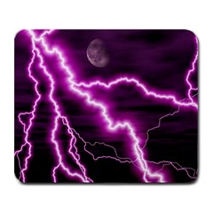 Purple Lightning Large Mouse Pad (rectangle) by PurpleVIP