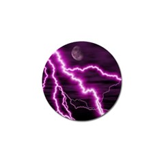 Purple Lightning 10 Pack Golf Ball Marker