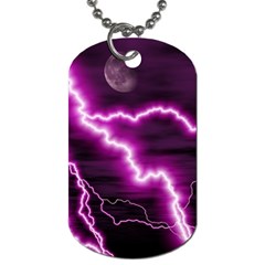 Purple Lightning Twin-sided Dog Tag by PurpleVIP