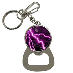 Purple Lightning Key Chain With Bottle Opener by PurpleVIP