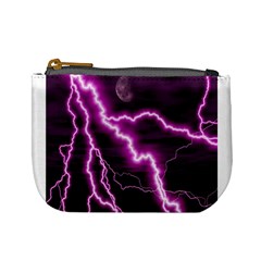 Purple Lightning Coin Change Purse