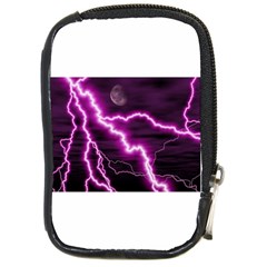 Purple Lightning Digital Camera Case