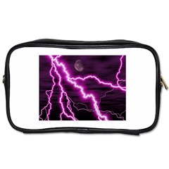 Purple Lightning Twin-sided Personal Care Bag