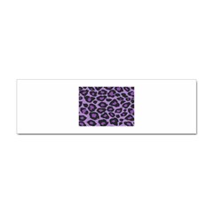 Purple Leopard Print 100 Pack Bumper Sticker by PurpleVIP