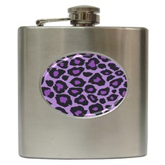 Purple Leopard Print Hip Flask by PurpleVIP