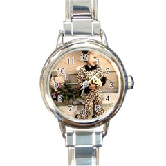 Trick Or Treat Baby Classic Elegant Ladies Watch (round)