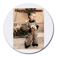 Trick Or Treat Baby 8  Mouse Pad (round)