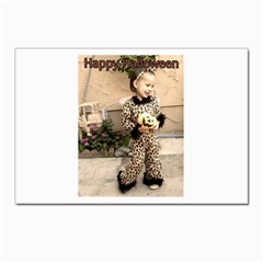 Trick Or Treat Baby 10 Pack Large Postcard by tammystotesandtreasures