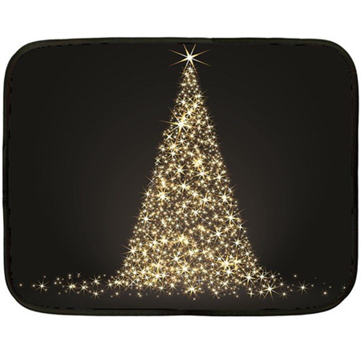 Christmas Tree Sparkle Jpg Twin-sided Mini Fleece Blanket