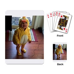 Baby Duckie Standard Playing Cards by tammystotesandtreasures