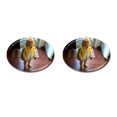 Baby Duckie Oval Cuff Links