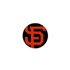 Sf Giants Logo Mini Magnet (round)