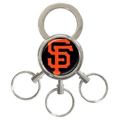 Sf Giants Logo 3-ring Key Chain