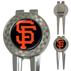 Sf Giants Logo Golf Pitchfork & Ball Marker by tammystotesandtreasures