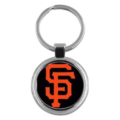 Sf Giants Logo Key Chain (round) by tammystotesandtreasures