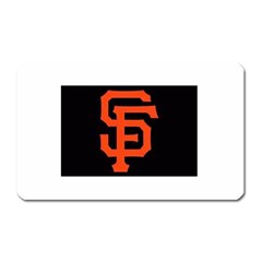 Sf Giants Logo Large Sticker Magnet (rectangle)