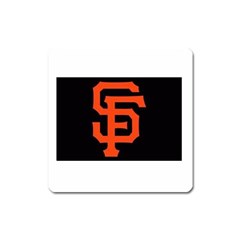 Sf Giants Logo Large Sticker Magnet (square) by tammystotesandtreasures