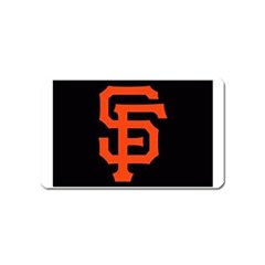 Sf Giants Logo Name Card Sticker Magnet by tammystotesandtreasures