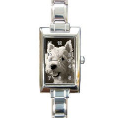 Westie Puppy Watch Classic Classic Elegant Ladies Watch (rectangle)