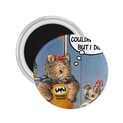 Wombat Woman Regular Magnet (round)