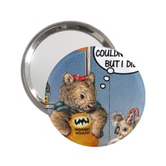 Wombat Woman Handbag Mirror by Koalasandkangasplus