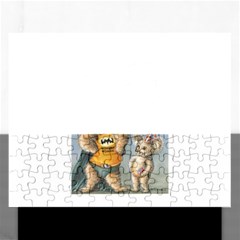 Wombat Woman Jigsaw Puzzle (rectangle)