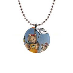 Wombat Woman Mini Button Necklace