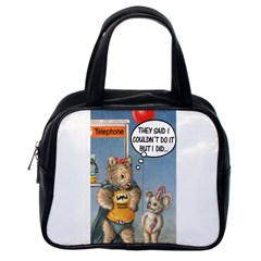 Wombat Woman Twin-sided Satched Handbag by Koalasandkangasplus