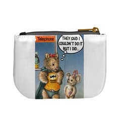 Wombat Woman Coin Change Purse