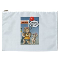 Wombat Woman Cosmetic Bag (xxl) by Koalasandkangasplus