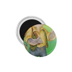 Green Gold Swaggie Small Magnet (round) by Koalasandkangasplus