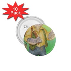 Green Gold Swaggie 10 Pack Small Button (round)