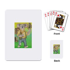 Green Gold Swaggie Standard Playing Cards