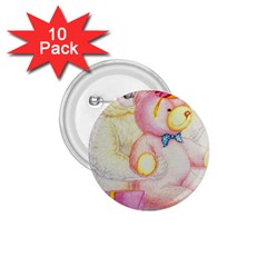 Koala And Bear  10 Pack Small Button (round)