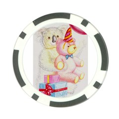 Koala And Bear  Poker Chip