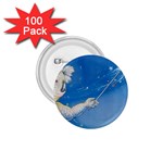 Santa Wand koala 100 Pack Small Button (Round) Front