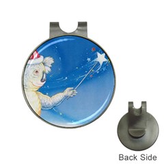 Santa Wand Koala Hat Clip With Golf Ball Marker