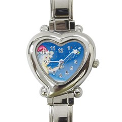 Santa Wand Koala Classic Elegant Ladies Watch (heart)